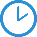 clock-of-circular-shape-at-two-o-clock